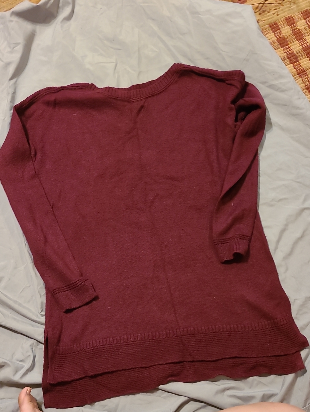 Old Navy tunic Sweater - Burgundy